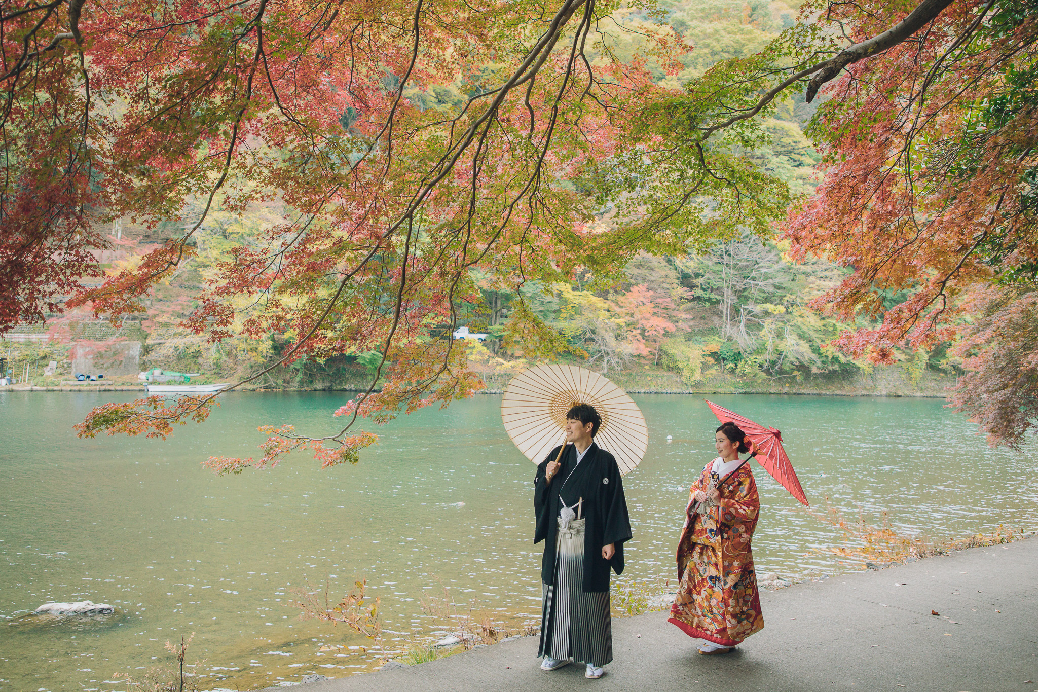 京都 婚攝 和服 嵐山