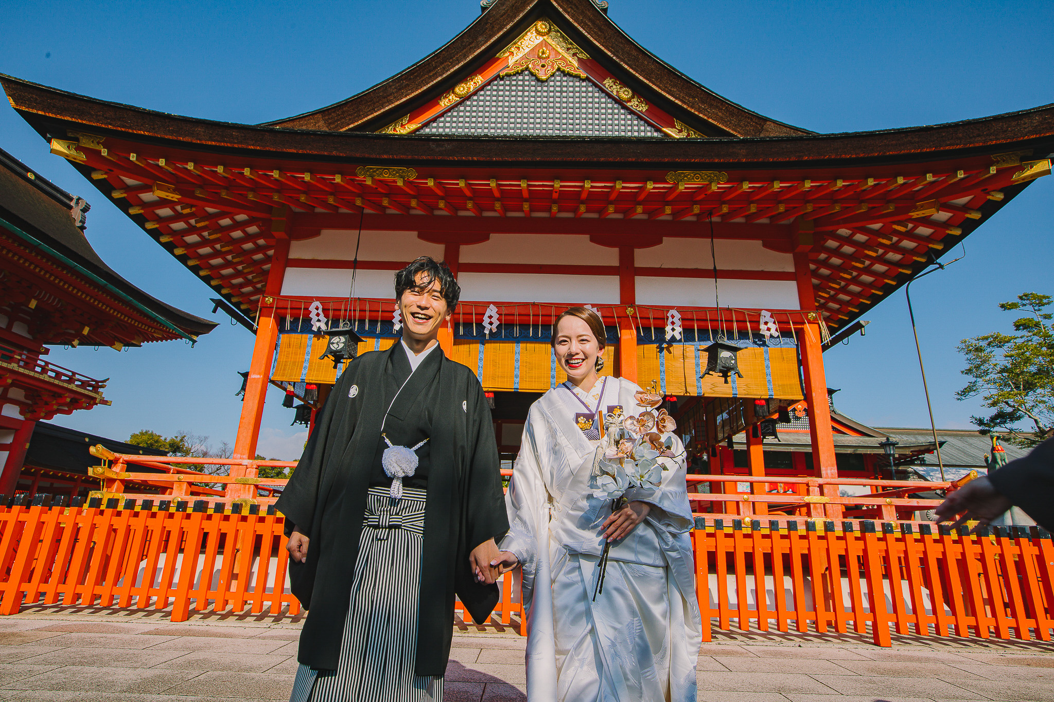 京都 婚攝 伏見稻荷神社 和服