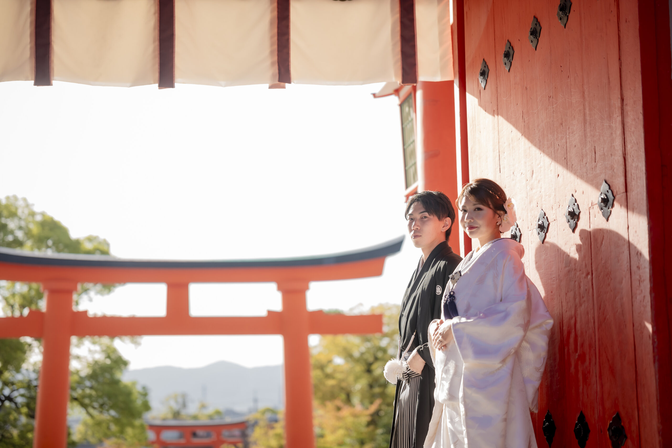 京都 婚攝 伏見稻荷神社 和服