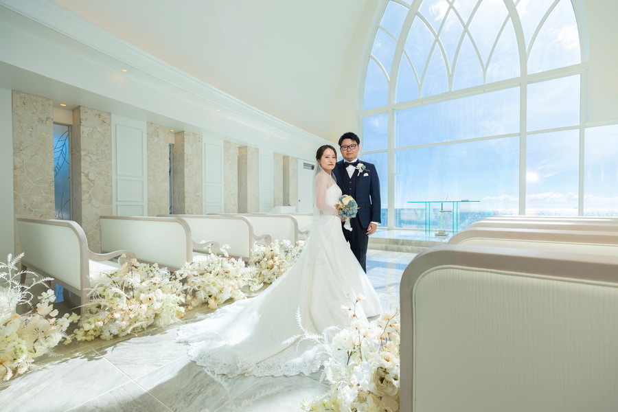 沖繩 艾葵雅教堂 AQUAGRACECHAPEL 婚攝