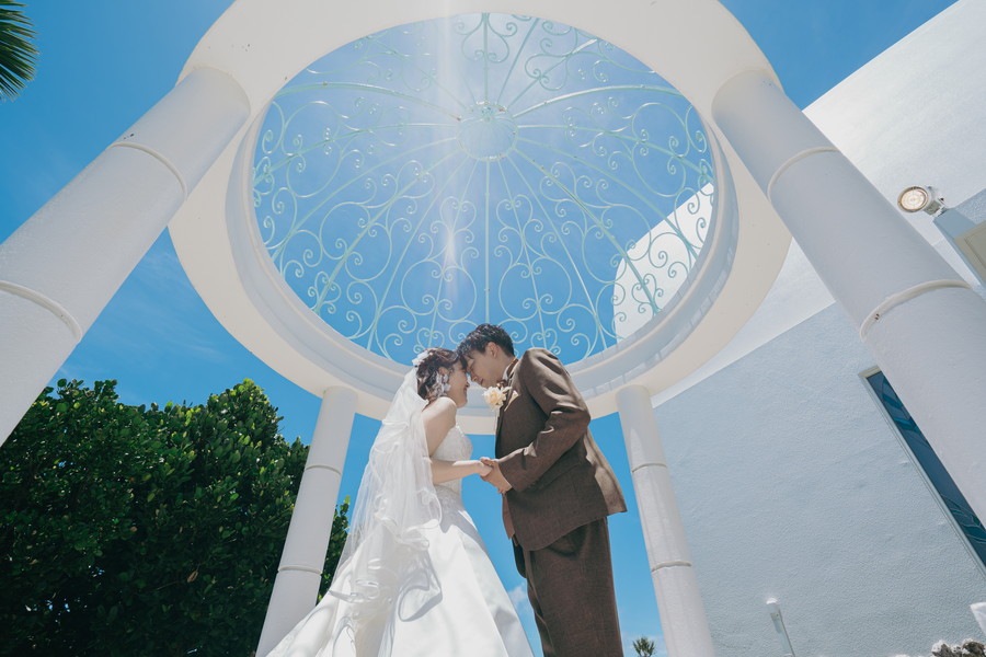 沖繩 艾葵雅教堂 AQUAGRACECHAPEL 婚攝