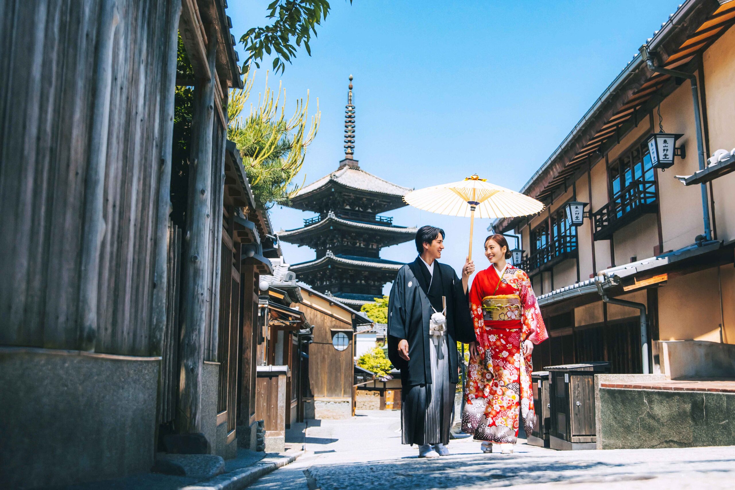 京都 東山 婚攝 和服