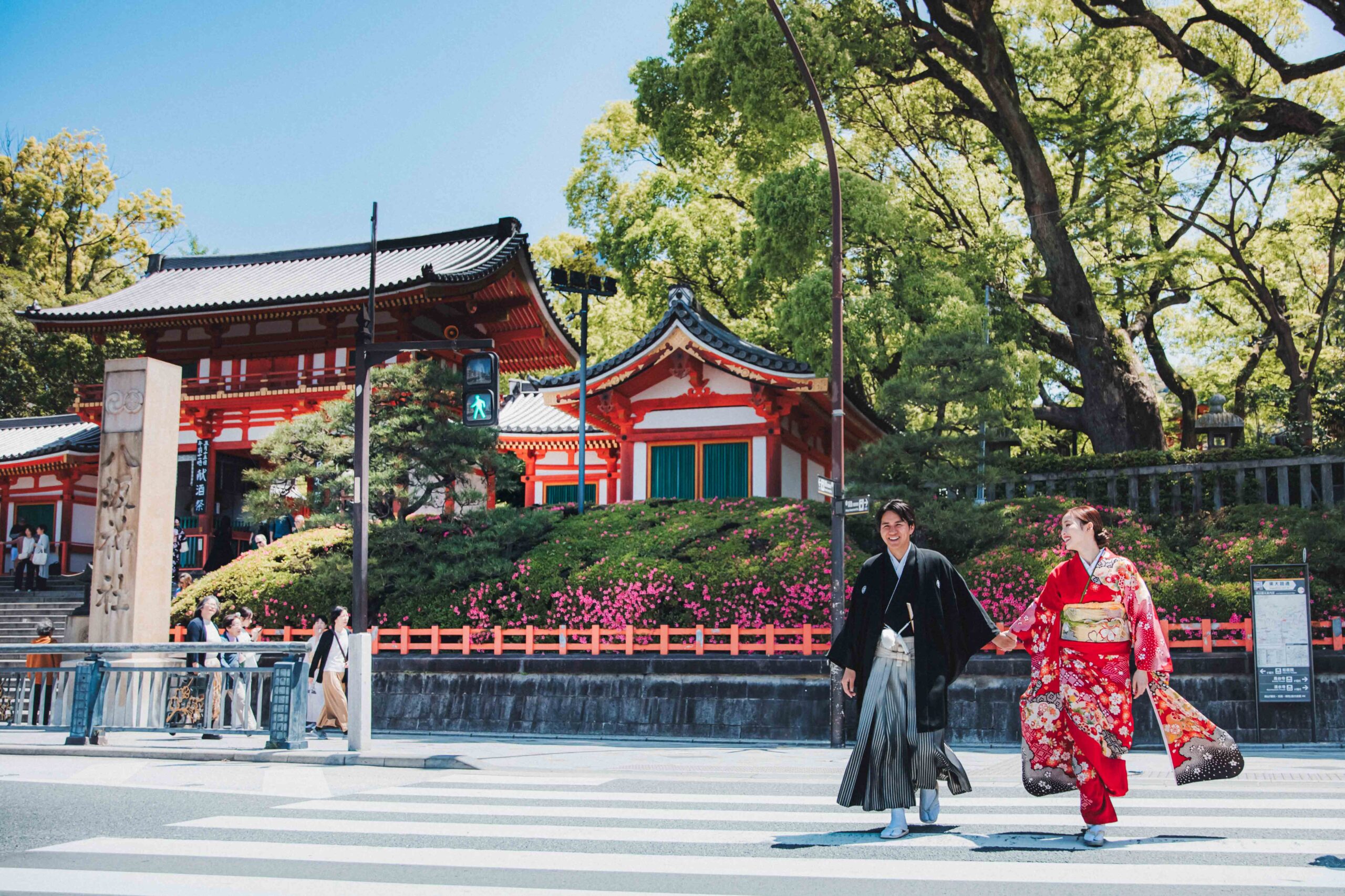 京都 祇園 婚攝 和服