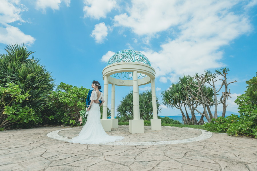 沖繩 艾葵露雀教堂 AQUALUCECHAPEL 婚攝