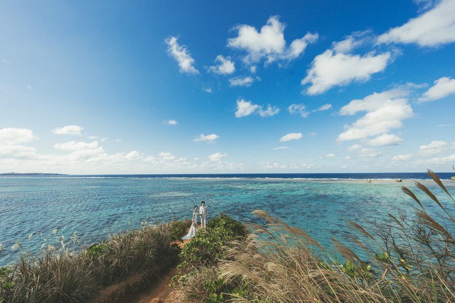 沖繩 真榮田岬 海景 婚攝