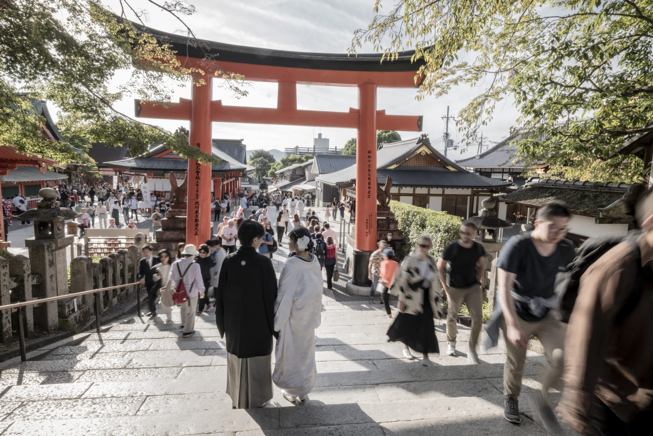 京都 婚攝 伏見稻荷神社 和服