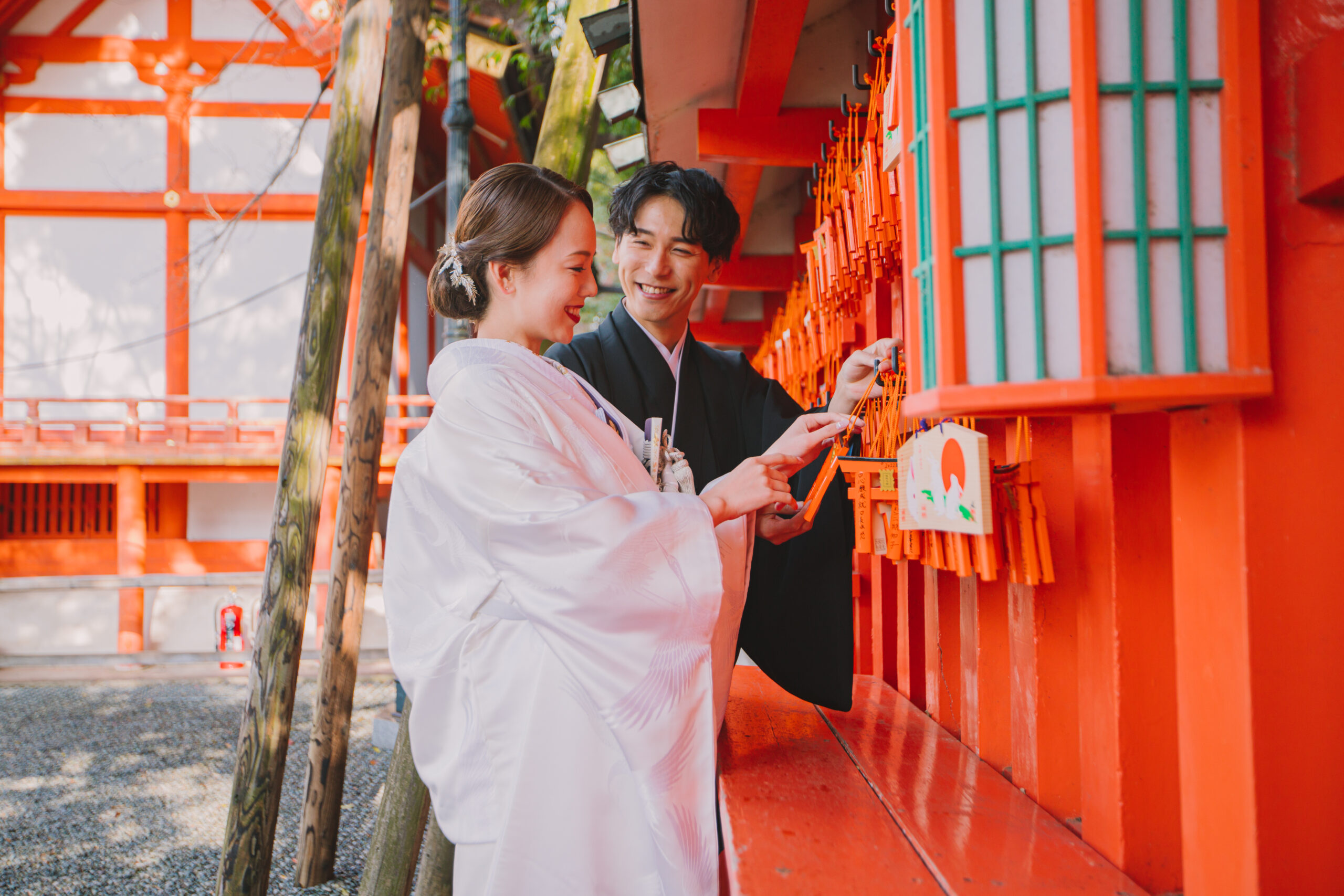 京都 婚攝 伏見稻荷神社 和服