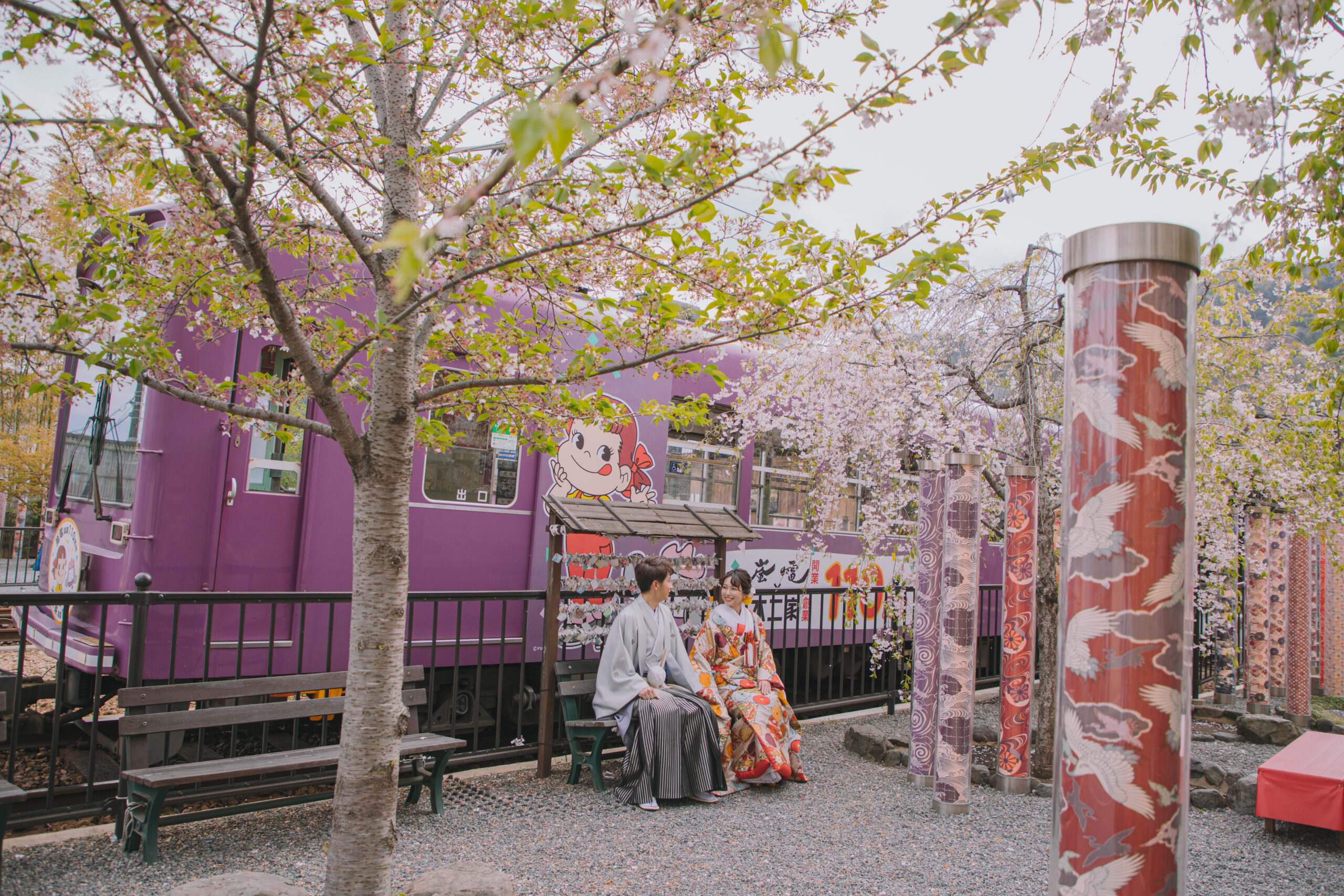 京都 婚攝 和服 嵐山