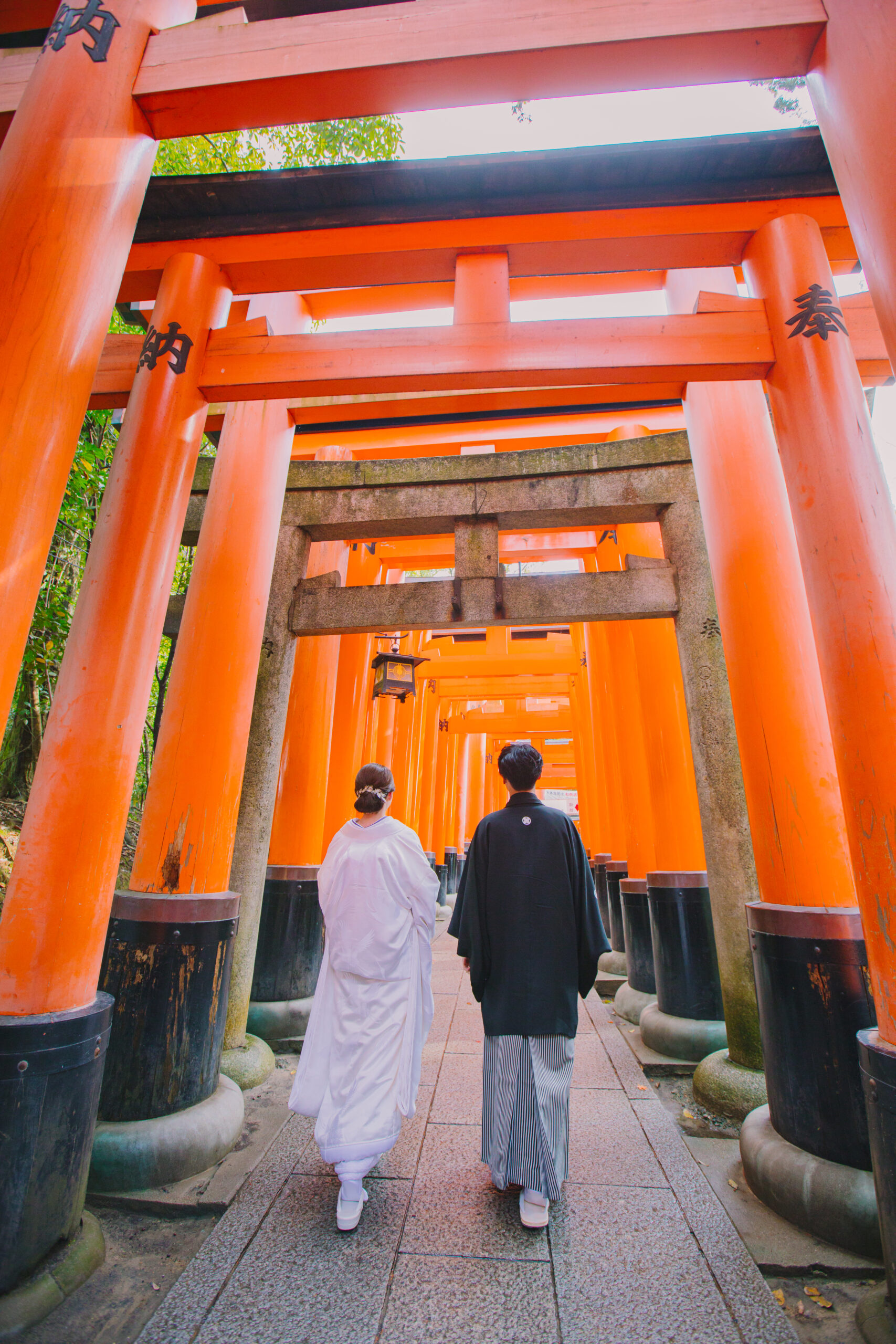 京都 婚攝 伏見稻荷神社 和服