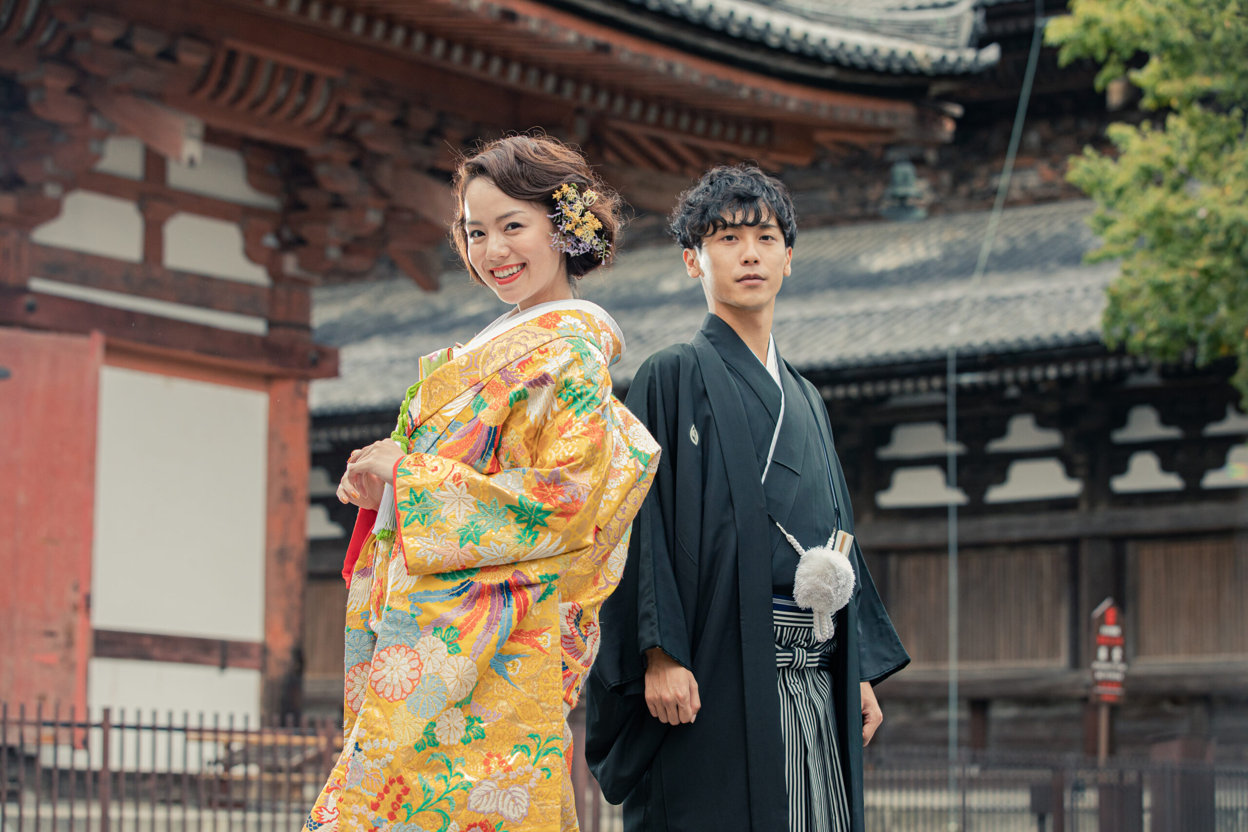 京都 婚攝 伏見稻荷神社 和服